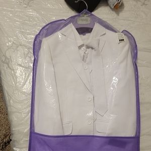 White Tuxedo Set